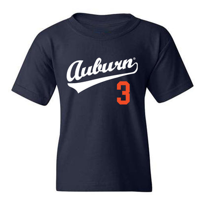 Auburn - NCAA Baseball : Chris Stanfield - Youth T-Shirt Replica Shersey