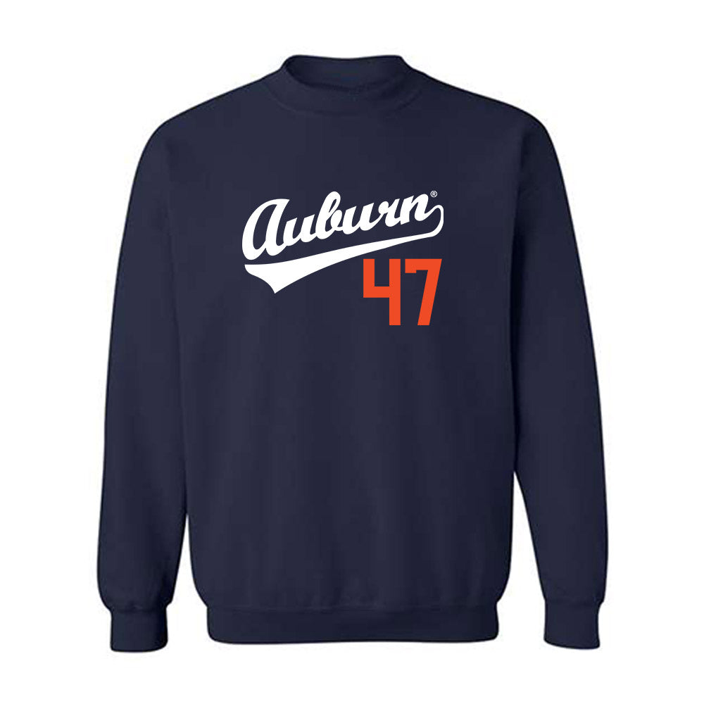 Auburn - NCAA Baseball : Cameron Keshock - Crewneck Sweatshirt Replica Shersey