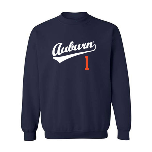 Auburn - NCAA Baseball : Caden Green - Crewneck Sweatshirt Replica Shersey