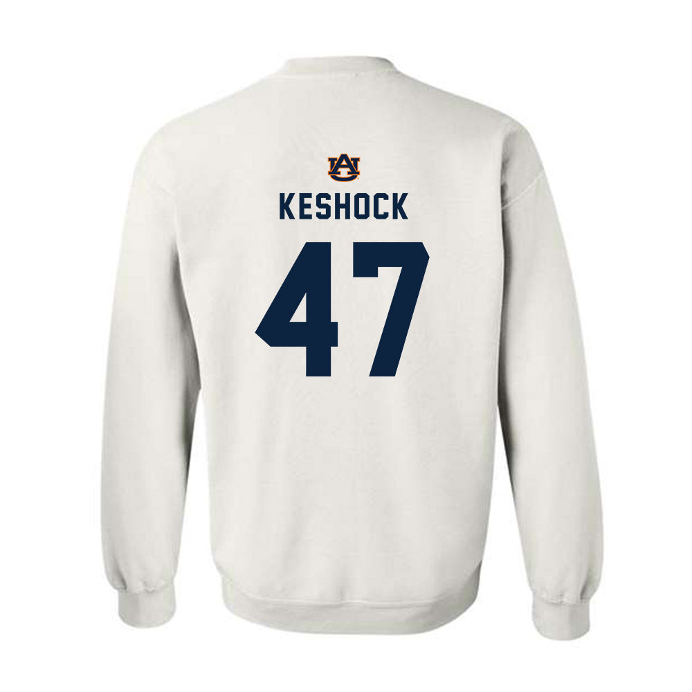 Auburn - NCAA Baseball : Cameron Keshock - Crewneck Sweatshirt Replica Shersey