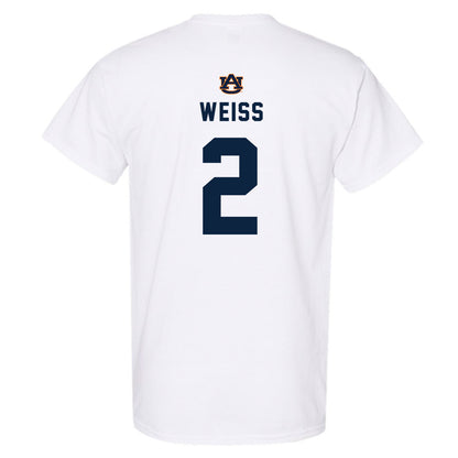 Auburn - NCAA Baseball : Cooper Weiss - T-Shirt Replica Shersey