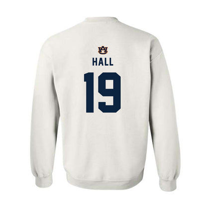 Auburn - NCAA Baseball : Christian Hall - Crewneck Sweatshirt Replica Shersey
