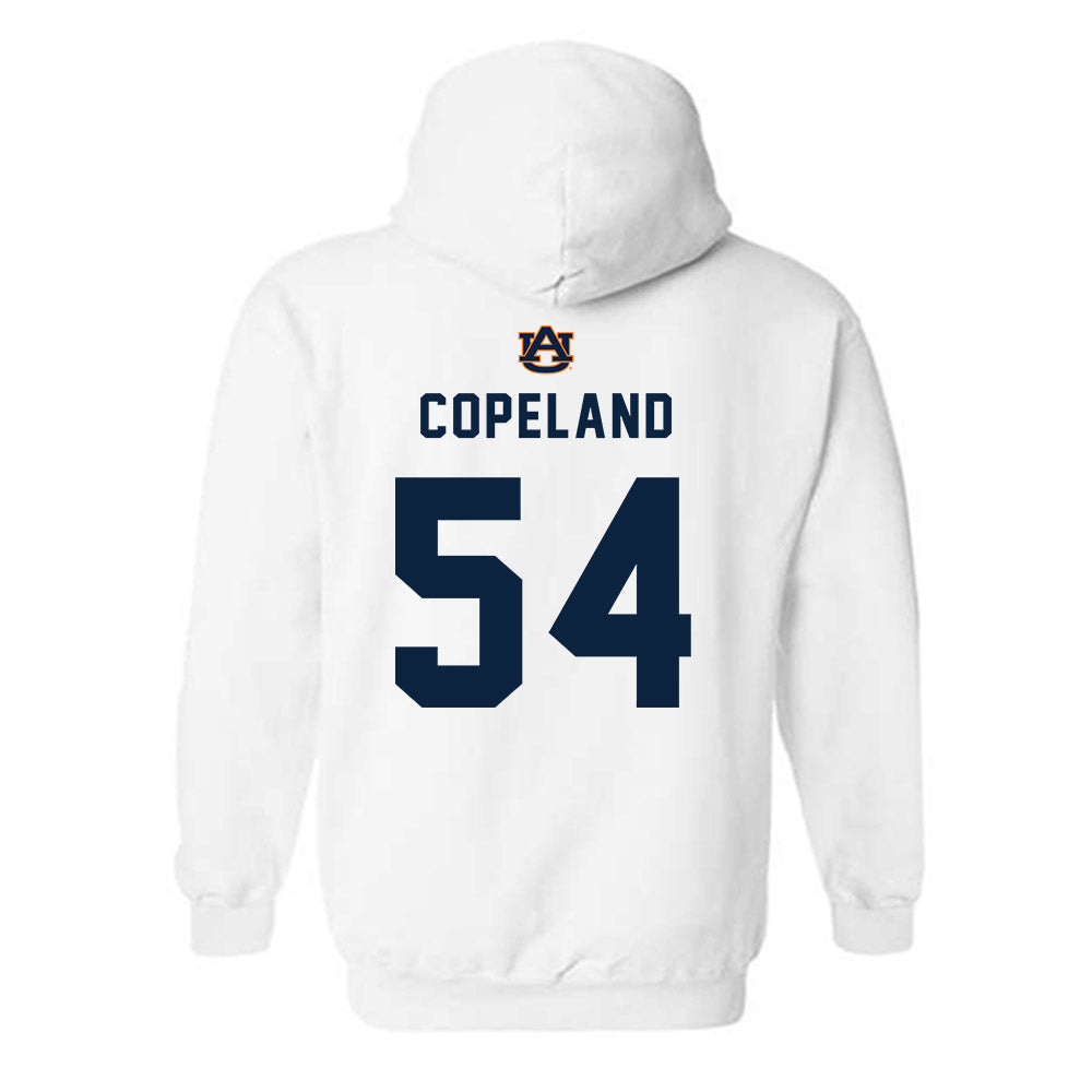 Auburn - NCAA Baseball : Konner Copeland - Hooded Sweatshirt Replica Shersey