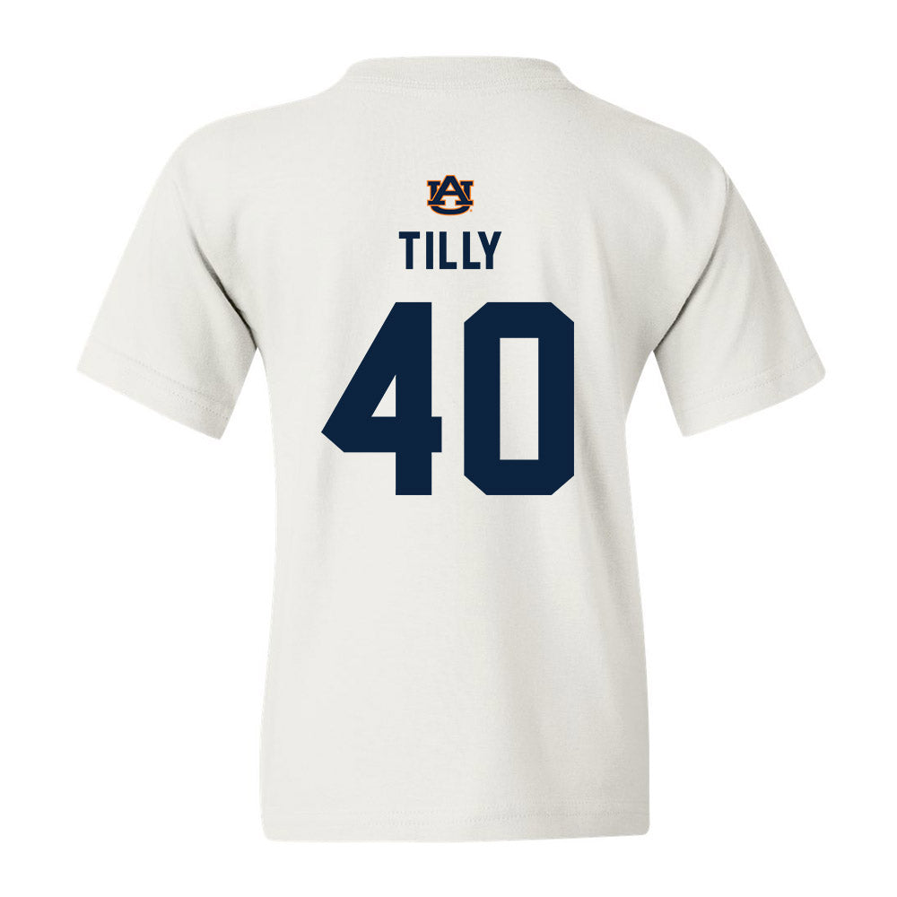 Auburn - NCAA Baseball : Cameron Tilly - Youth T-Shirt Replica Shersey