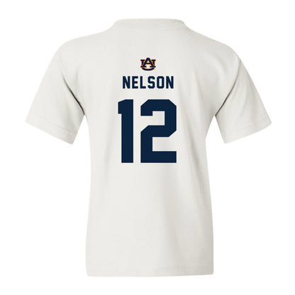 Auburn - NCAA Baseball : Drew Nelson - Youth T-Shirt Replica Shersey