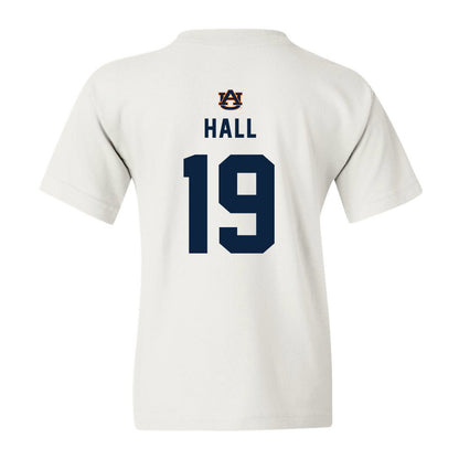 Auburn - NCAA Baseball : Christian Hall - Youth T-Shirt Replica Shersey