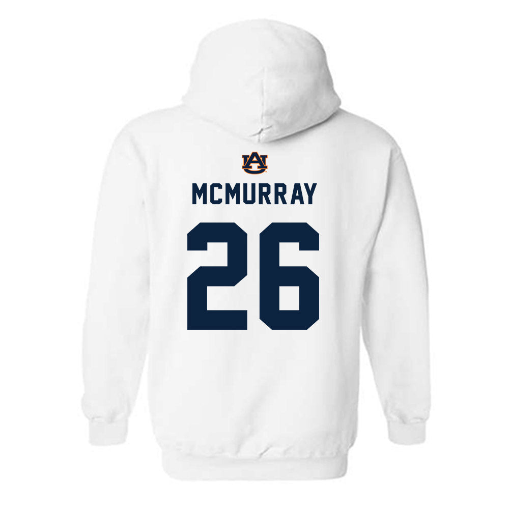 Auburn - NCAA Baseball : Cooper McMurray - Hooded Sweatshirt Replica Shersey