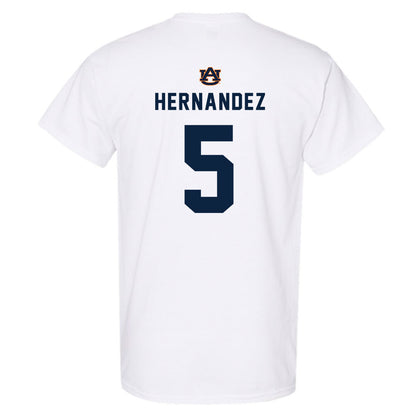 Auburn - NCAA Baseball : Javon Hernandez - T-Shirt Replica Shersey