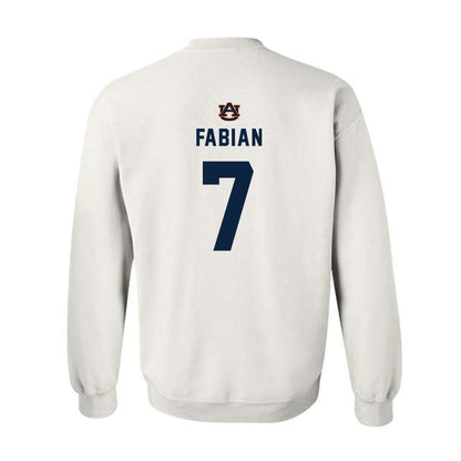 Auburn - NCAA Baseball : Deric Fabian - Crewneck Sweatshirt Replica Shersey