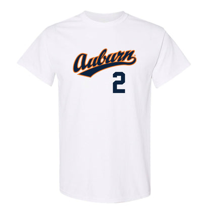 Auburn - NCAA Baseball : Cooper Weiss - T-Shirt Replica Shersey