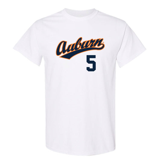 Auburn - NCAA Baseball : Javon Hernandez - T-Shirt Replica Shersey