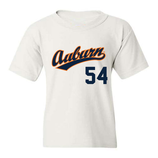 Auburn - NCAA Baseball : Konner Copeland - Youth T-Shirt Replica Shersey