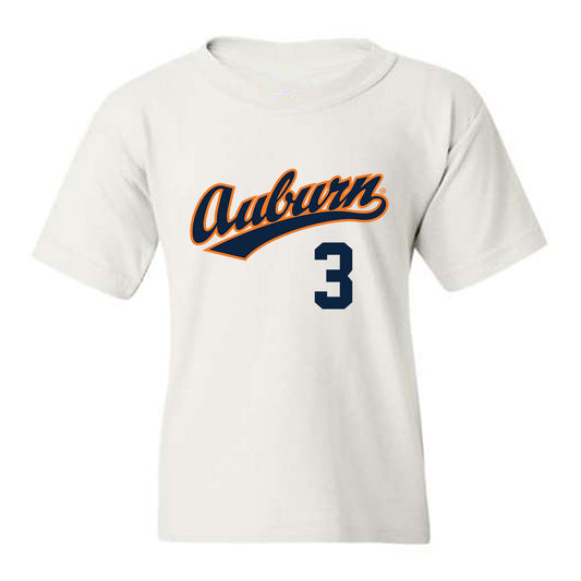 Auburn - NCAA Baseball : Chris Stanfield - Youth T-Shirt Replica Shersey