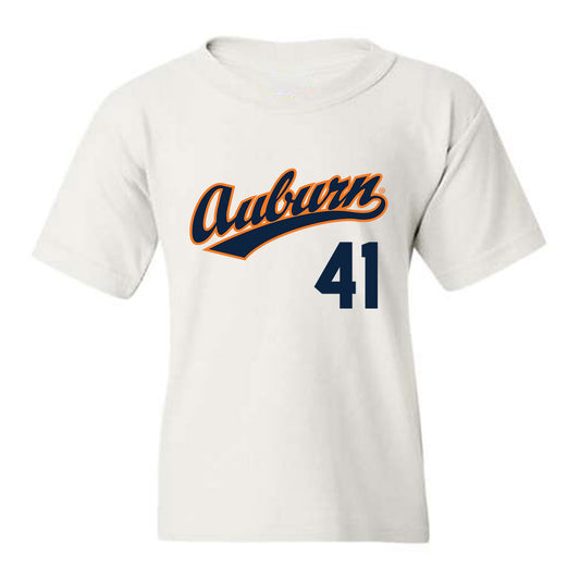 Auburn - NCAA Baseball : John Armstrong - Youth T-Shirt Replica Shersey