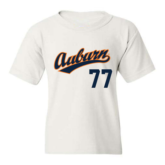 Auburn - NCAA Baseball : Zach Crotchfelt - Youth T-Shirt Replica Shersey