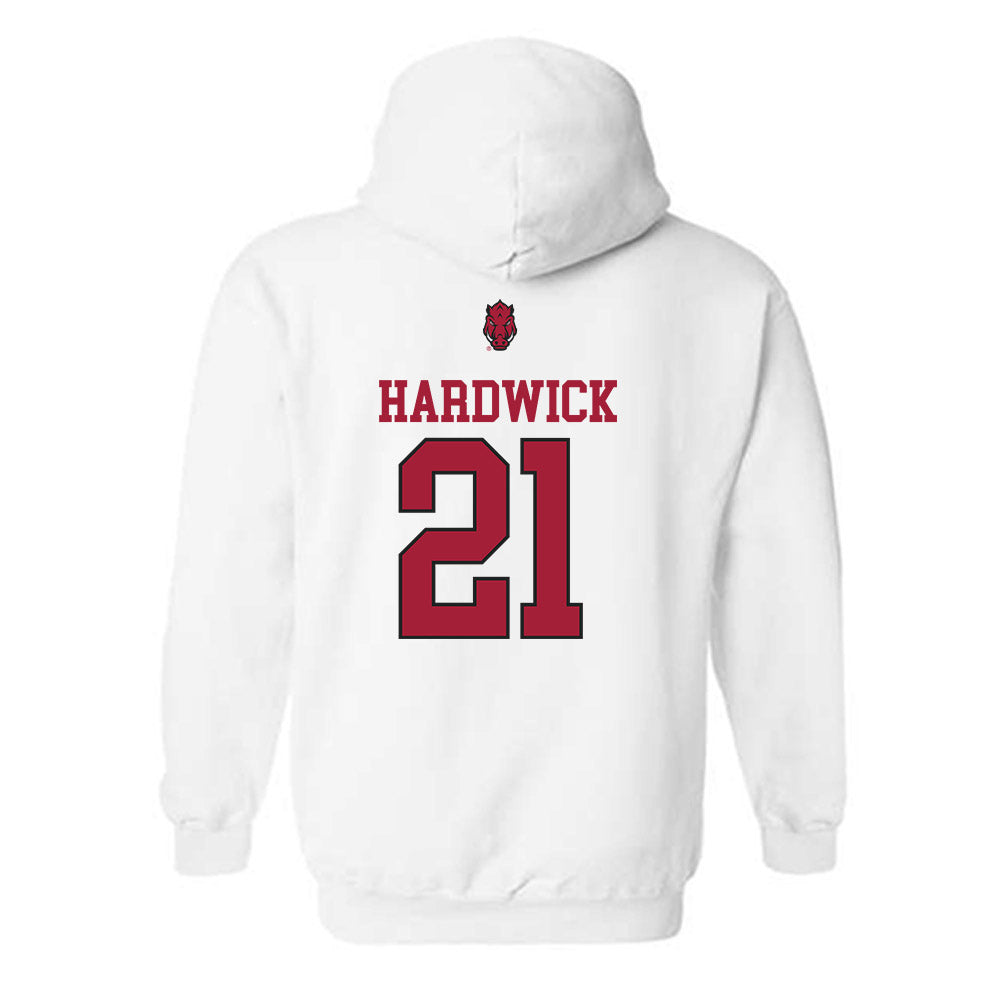 Arkansas - NCAA Softball : Mallory Hardwick - Hooded Sweatshirt Classic Shersey