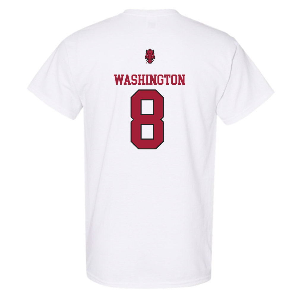 Arkansas - NCAA Football : Tyrus Washington - Short Sleeve T-Shirt