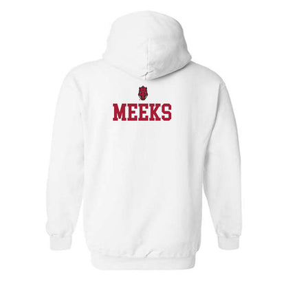 Arkansas - NCAA Women's Track & Field (Outdoor) : Alana Meeks - Hooded Sweatshirt Classic Shersey