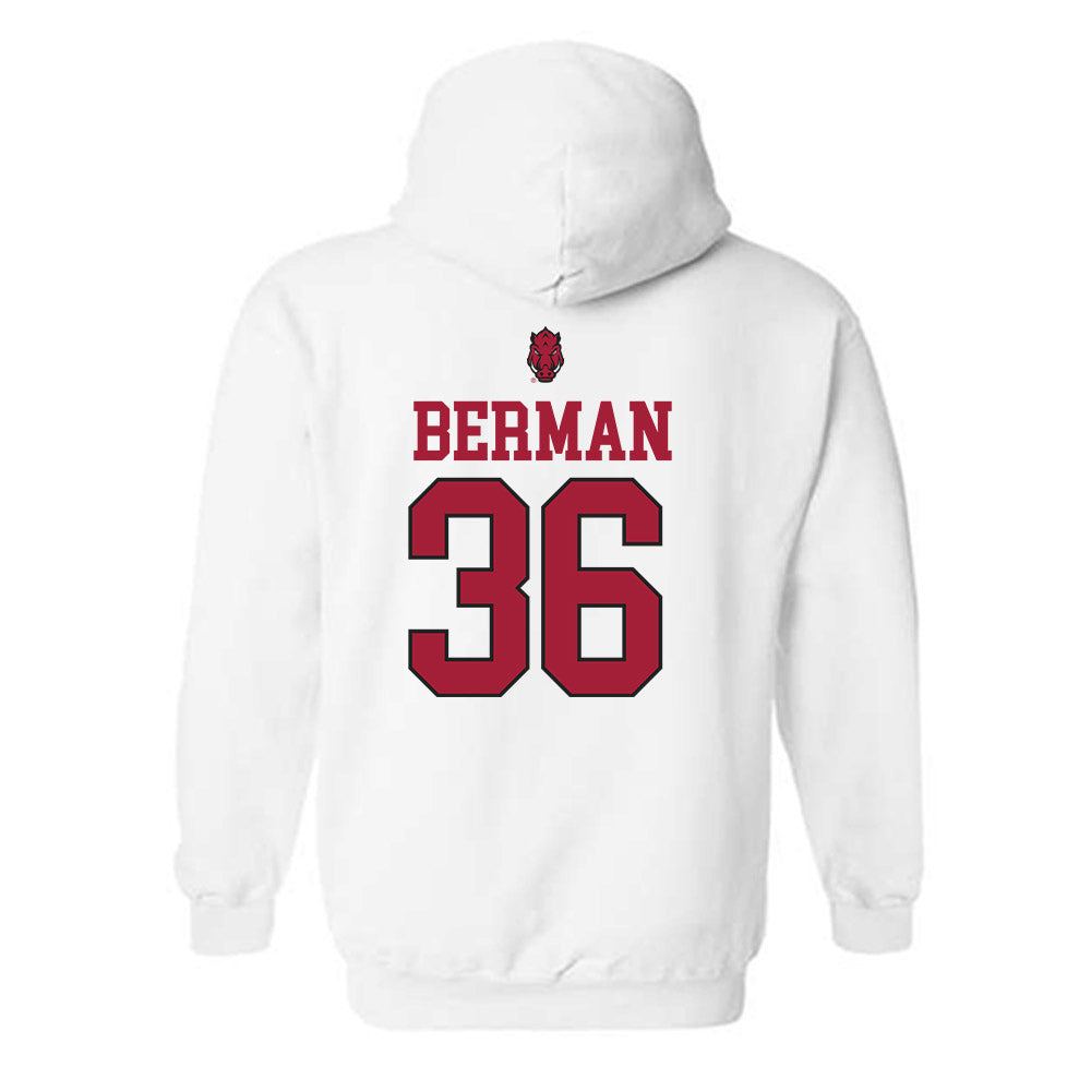 Arkansas - NCAA Women's Soccer : Taylor Berman Hooded Sweatshirt