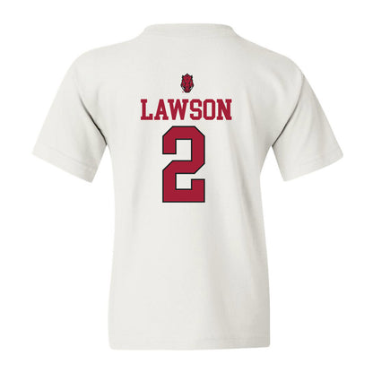 Arkansas - NCAA Women's Volleyball : Jada Lawson Youth T-Shirt