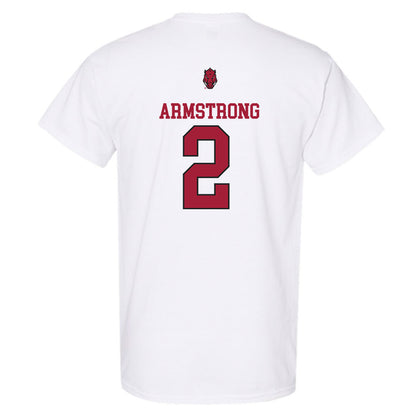 Arkansas - NCAA Football : Andrew Armstrong - Short Sleeve T-Shirt