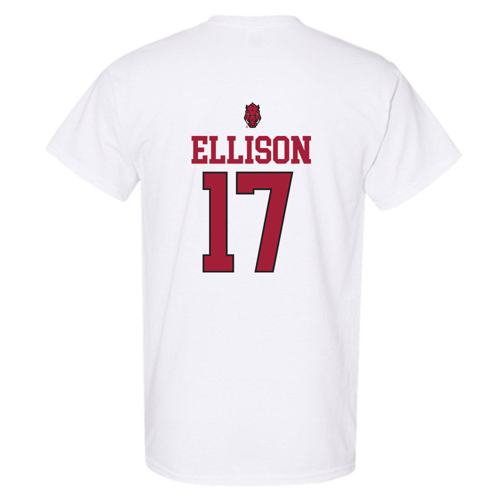 Arkansas - NCAA Women's Volleyball : Skylar Ellison Short Sleeve T-Shirt