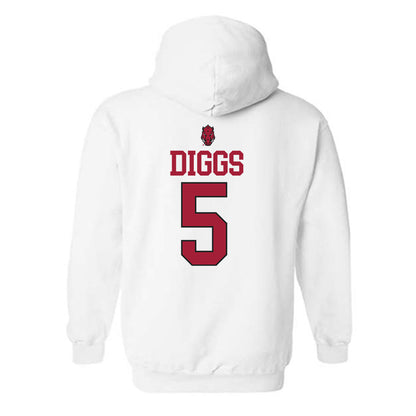 Arkansas - NCAA Baseball : Kendall Diggs - Hooded Sweatshirt Classic Shersey
