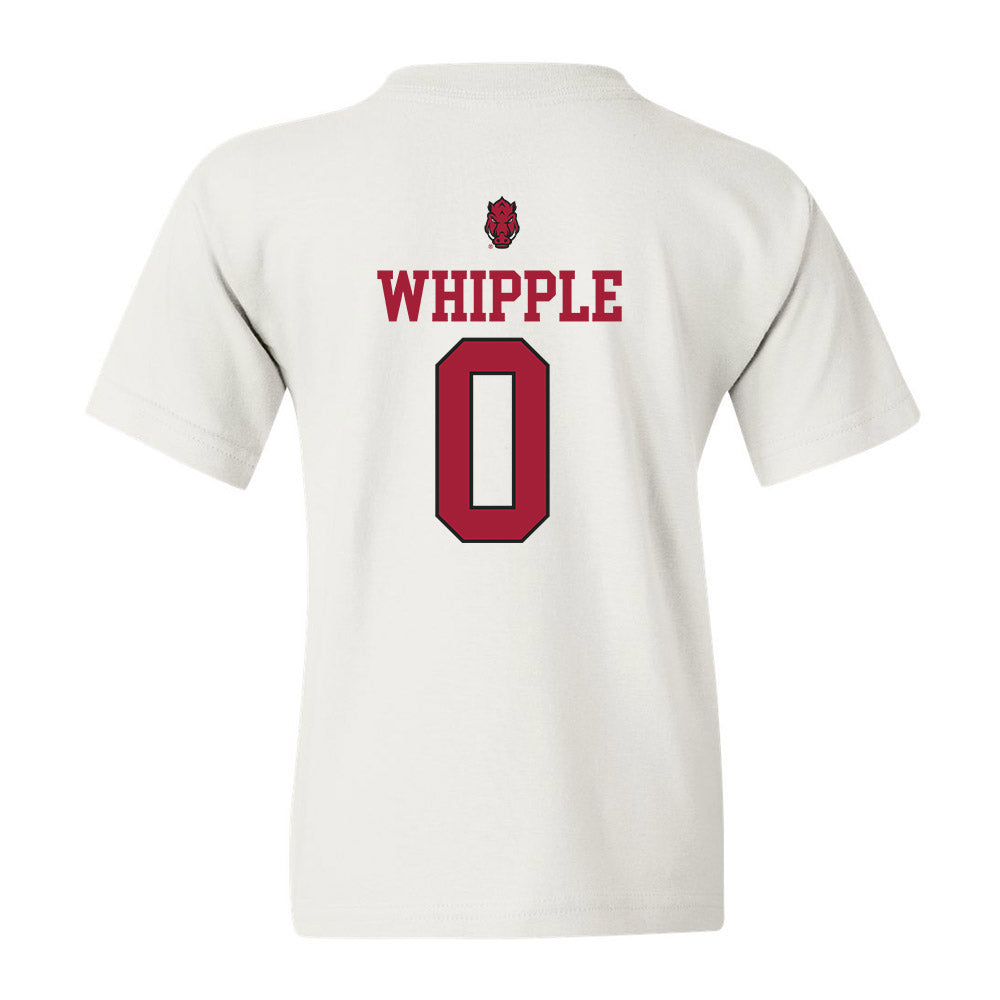 Arkansas - NCAA Women's Soccer : Peyton Whipple Youth T-Shirt