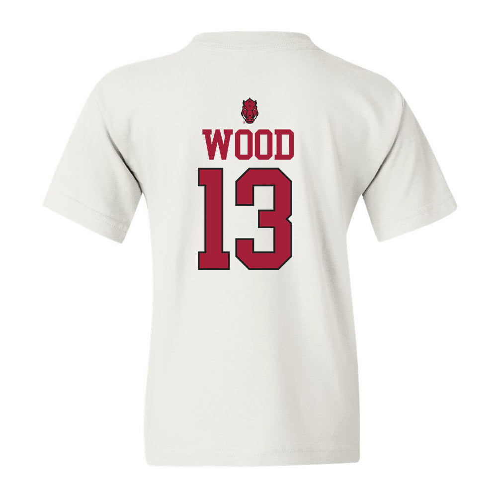 Arkansas - NCAA Softball : Kasey Wood - Youth T-Shirt Classic Shersey