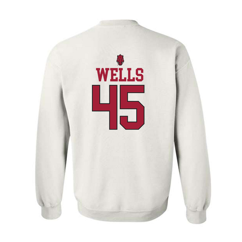 Arkansas - NCAA Softball : Jayden Wells - Crewneck Sweatshirt Classic Shersey