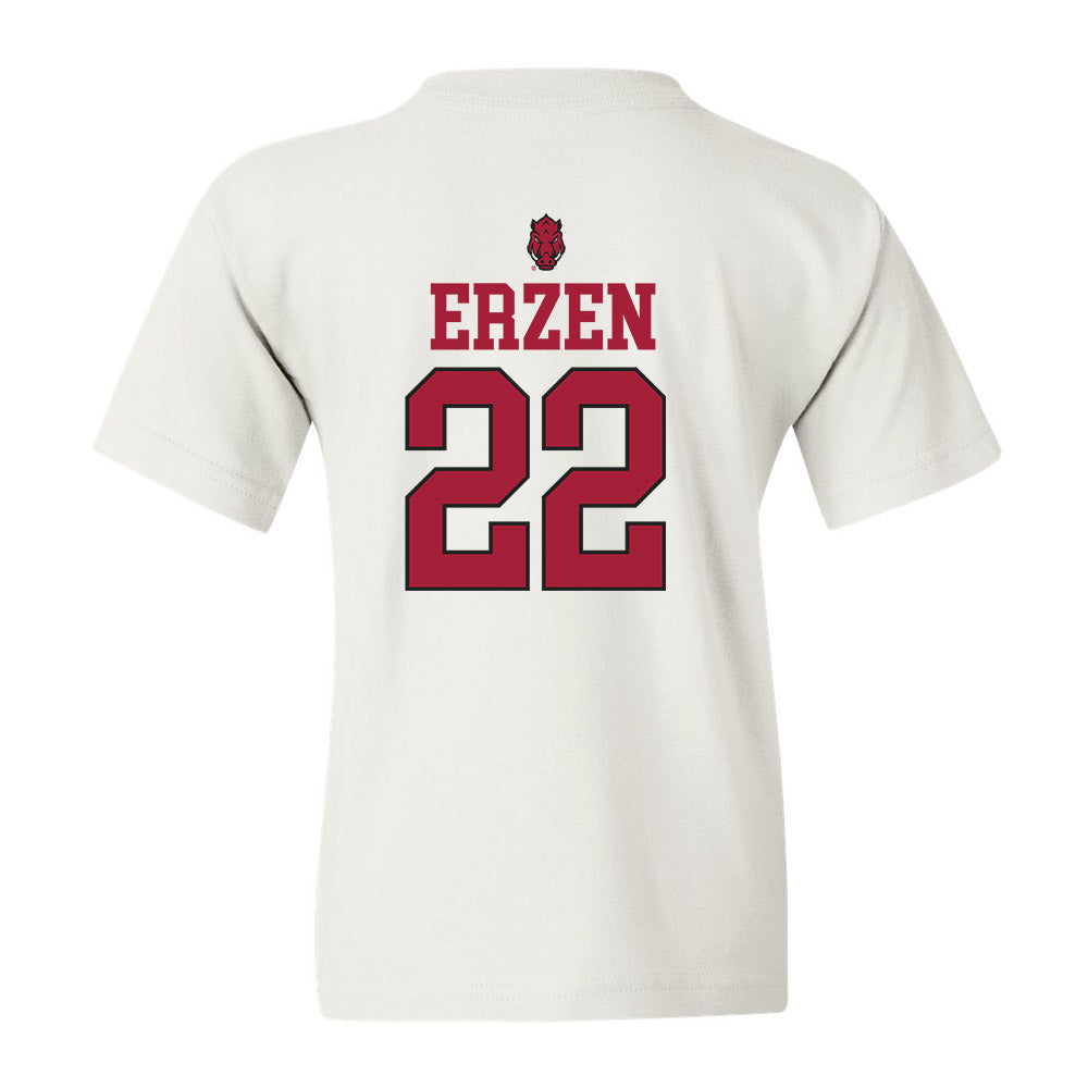 Arkansas - NCAA Women's Soccer : Ainsley Erzen Youth T-Shirt