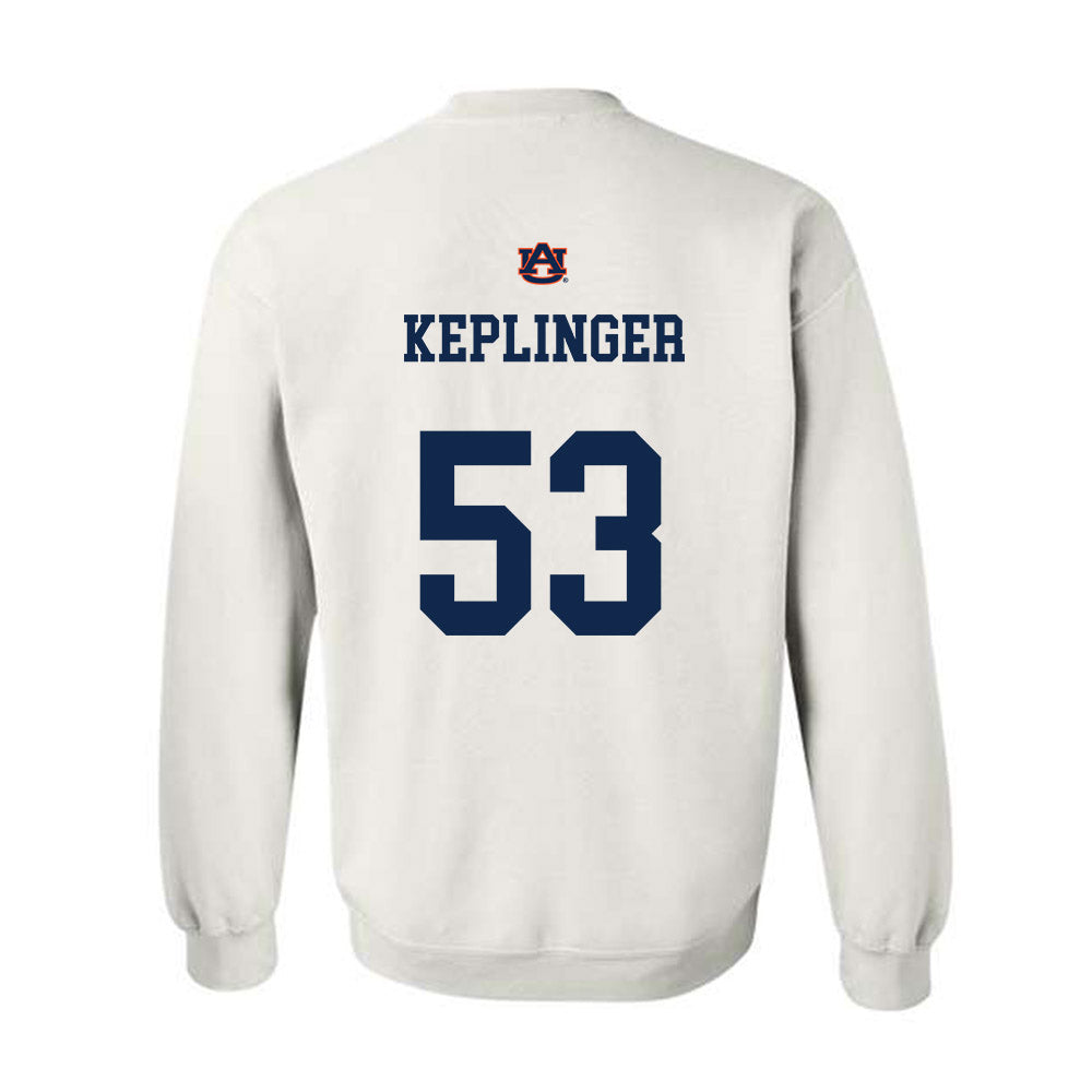 Auburn - NCAA Baseball : Konner Keplinger - Crewneck Sweatshirt Sports Shersey