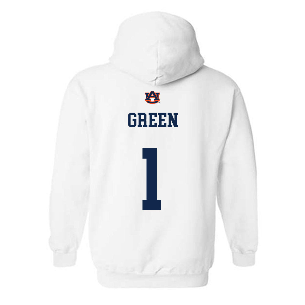 Auburn - NCAA Baseball : Caden Green - Hooded Sweatshirt Sports Shersey