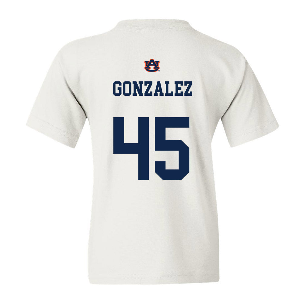 Auburn - NCAA Baseball : Joseph Gonzalez - Youth T-Shirt Sports Shersey