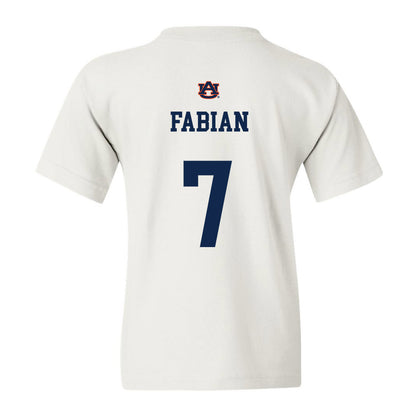 Auburn - NCAA Baseball : Deric Fabian - Youth T-Shirt Sports Shersey