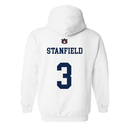 Auburn - NCAA Baseball : Chris Stanfield - Hooded Sweatshirt Sports Shersey