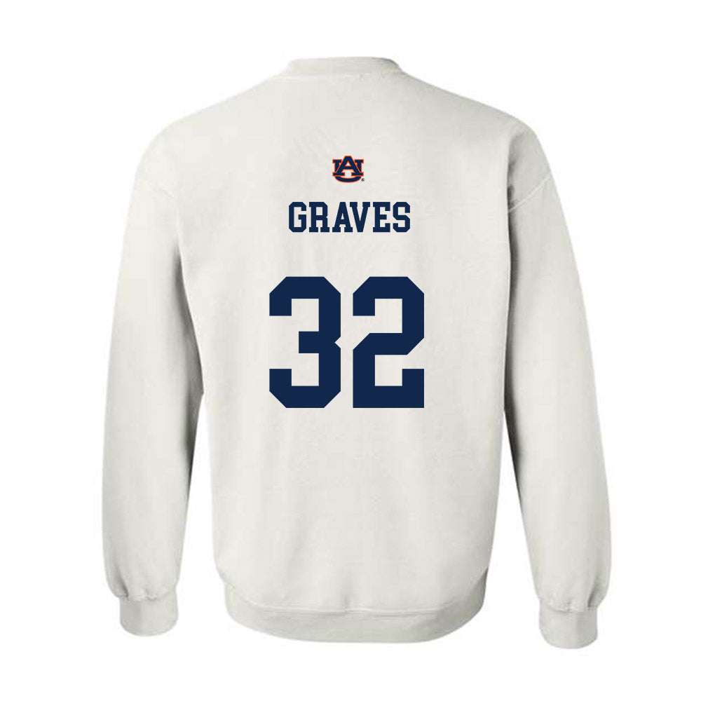 Auburn - NCAA Baseball : Griffin Graves - Crewneck Sweatshirt Sports Shersey