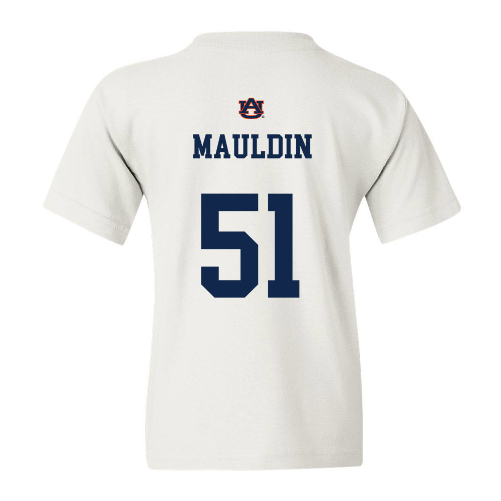 Auburn - NCAA Baseball : Ty Mauldin - Youth T-Shirt Sports Shersey