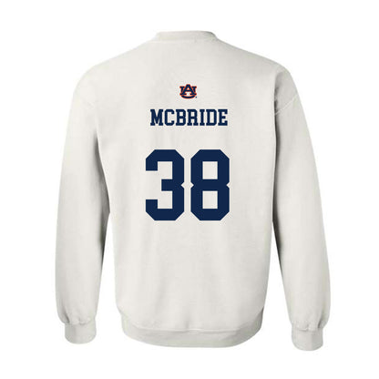 Auburn - NCAA Baseball : Conner McBride - Crewneck Sweatshirt Sports Shersey