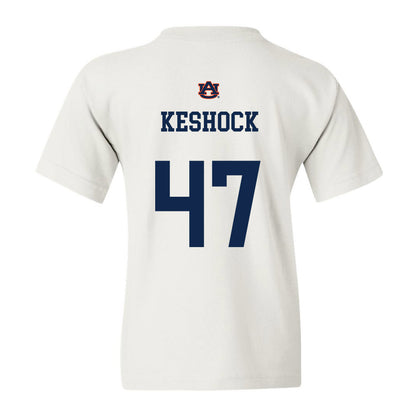 Auburn - NCAA Baseball : Cameron Keshock - Youth T-Shirt Sports Shersey