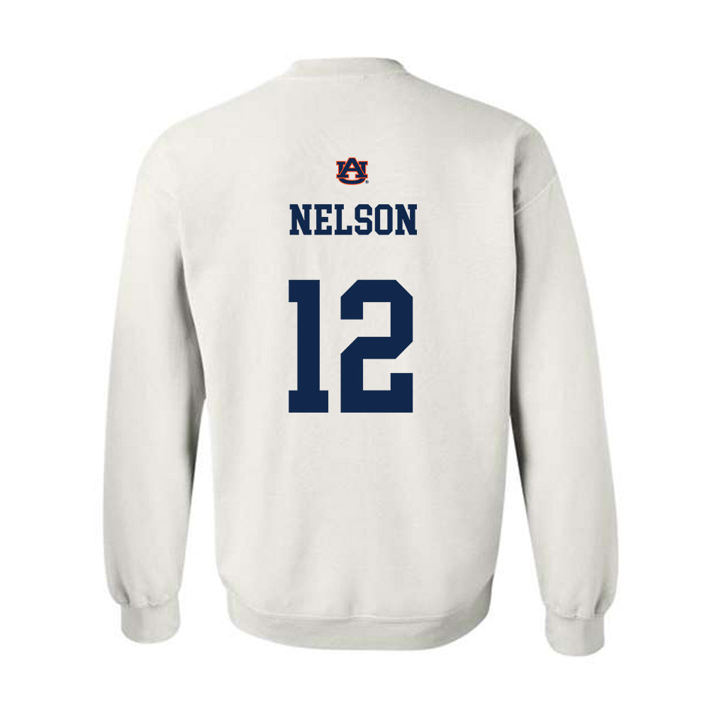 Auburn - NCAA Baseball : Drew Nelson - Crewneck Sweatshirt Sports Shersey