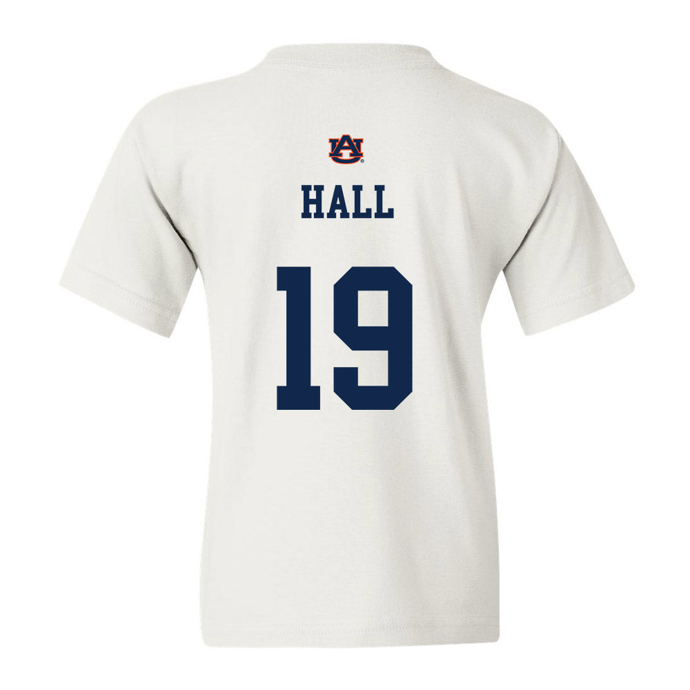 Auburn - NCAA Baseball : Christian Hall - Youth T-Shirt Sports Shersey