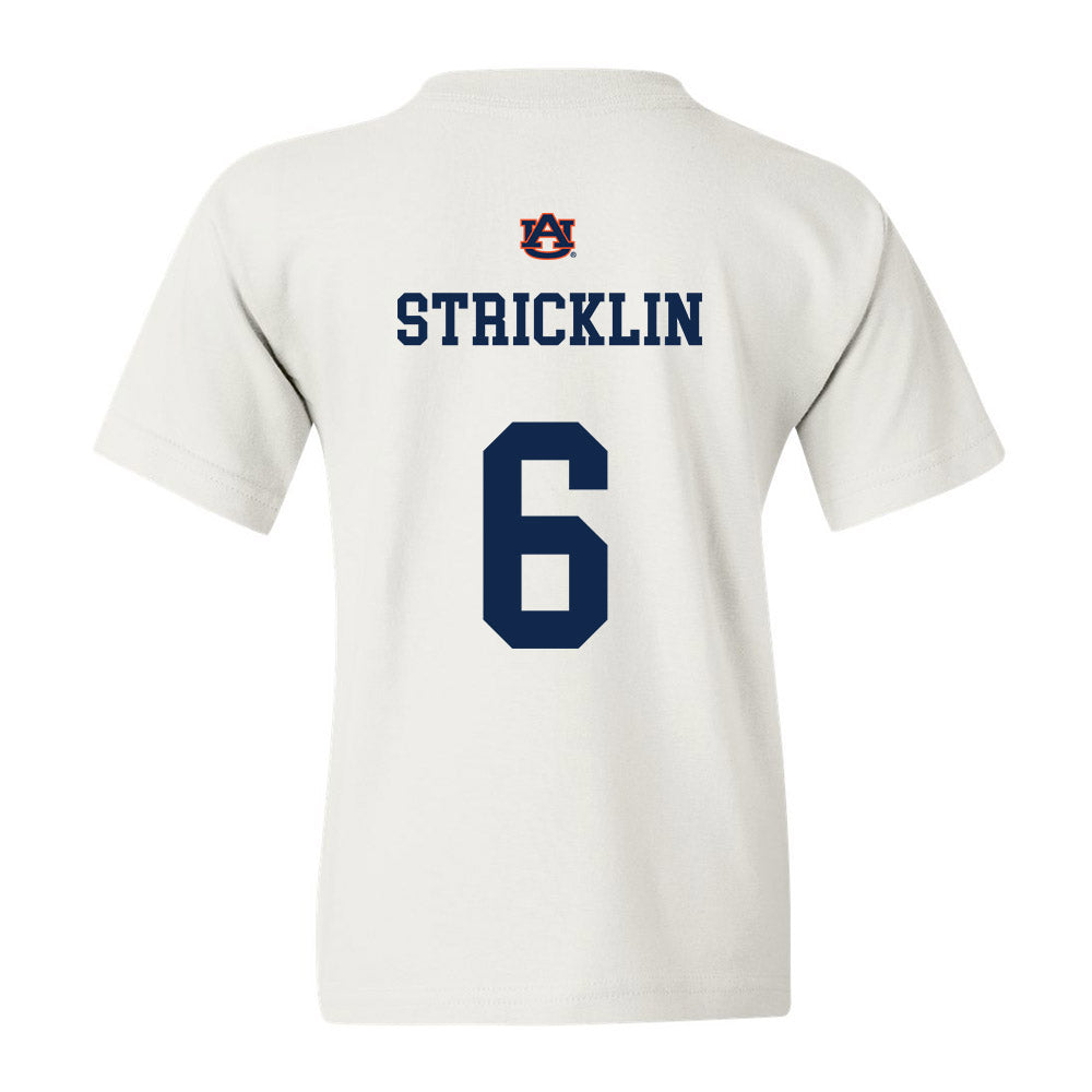 Auburn - NCAA Baseball : Cale Stricklin - Youth T-Shirt Sports Shersey