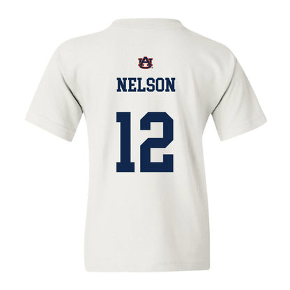 Auburn - NCAA Baseball : Drew Nelson - Youth T-Shirt Sports Shersey