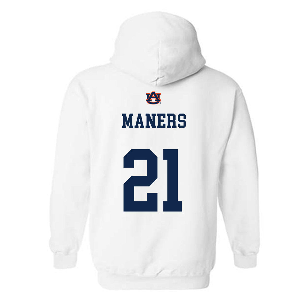 Auburn - NCAA Baseball : Mason Maners - Hooded Sweatshirt Sports Shersey