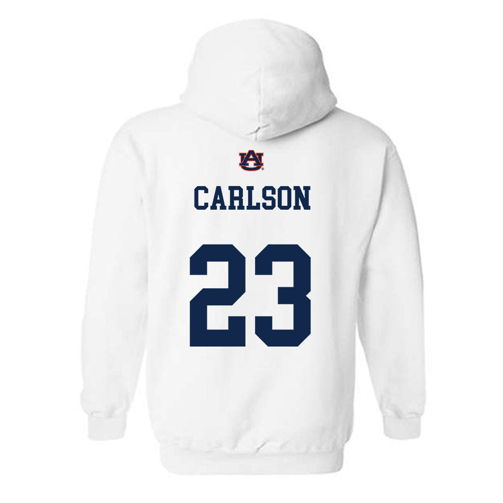 Auburn - NCAA Baseball : Parker Carlson - Hooded Sweatshirt Sports Shersey