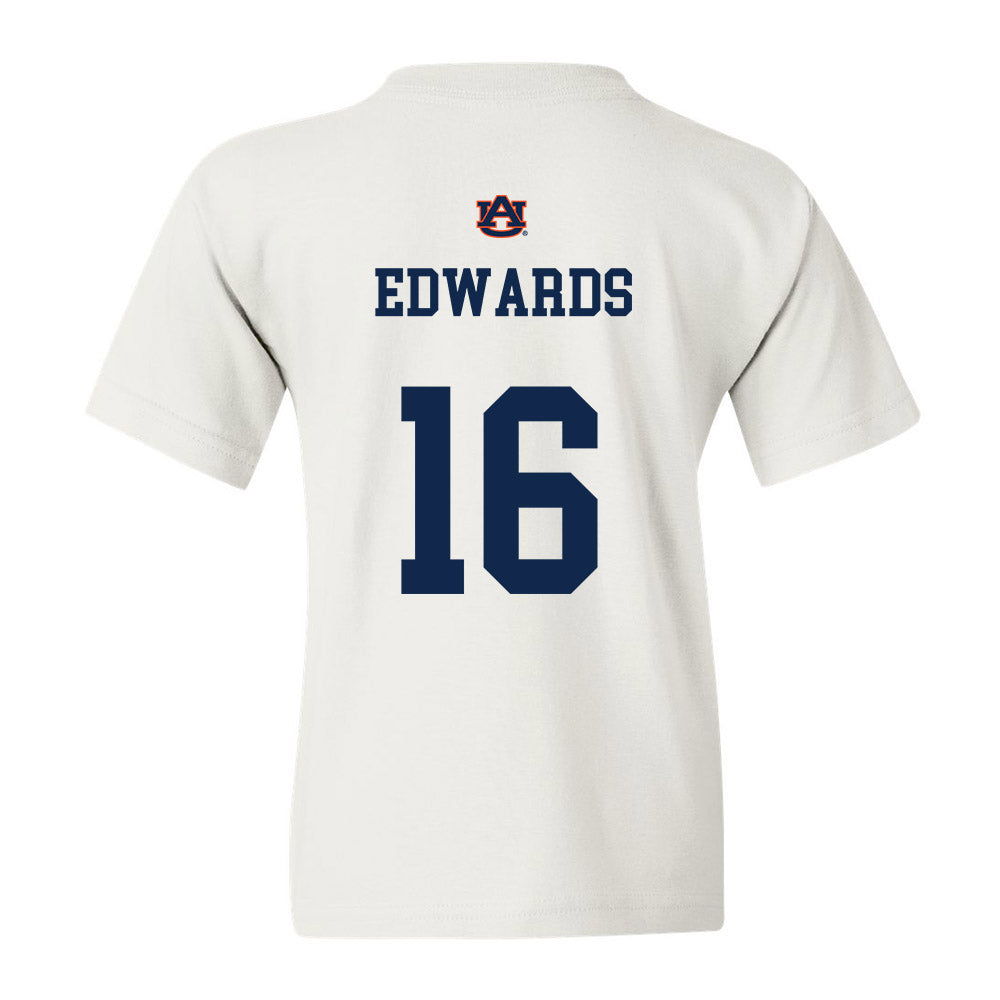 Auburn - NCAA Baseball : Cole Edwards - Youth T-Shirt Sports Shersey