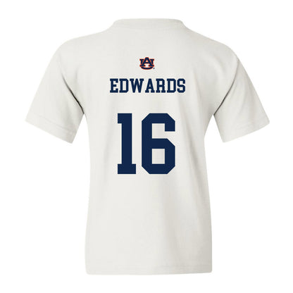 Auburn - NCAA Baseball : Cole Edwards - Youth T-Shirt Sports Shersey