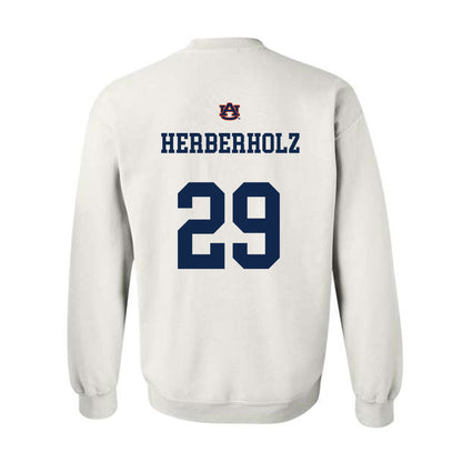 Auburn - NCAA Baseball : Christian Herberholz - Crewneck Sweatshirt Sports Shersey