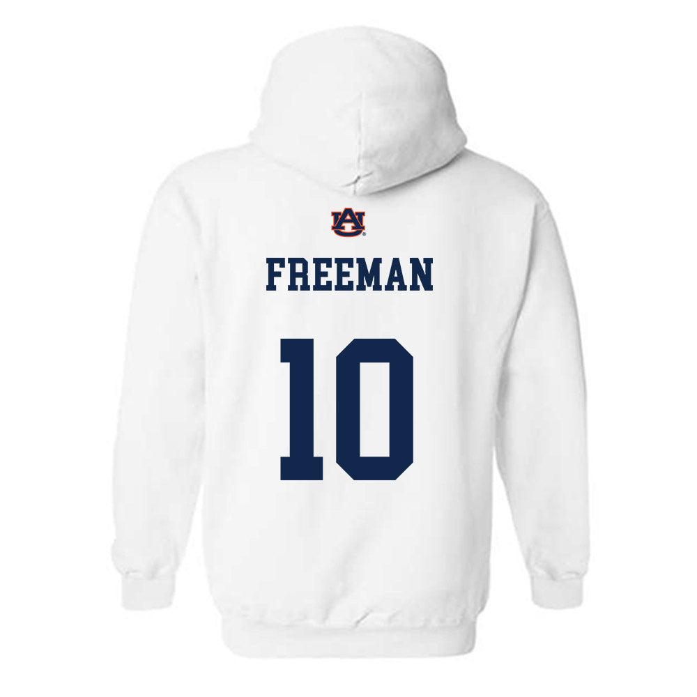 Auburn - NCAA Baseball : Kaleb Freeman - Hooded Sweatshirt Sports Shersey